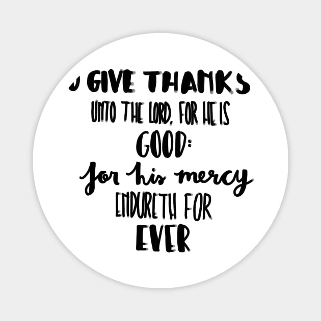 Give thanks Magnet by Haleys Hand
